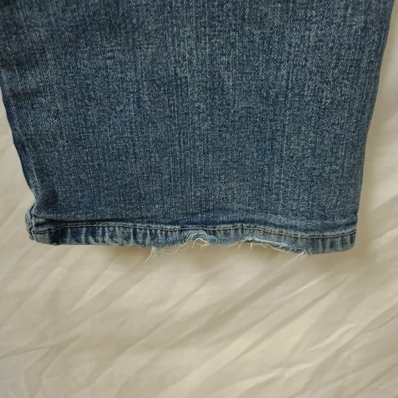 Silver Jeans Stretch DV8 Womens 27/32 Mid Rise Boot Cut Light Wash Denim Jeans - Picture 11 of 12